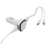 Car Charger White and Black - Image 7