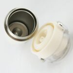 Click Open Double Wall Thermal Travel Tumbler 400ml- White - Image 2