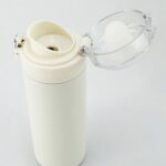 Click Open Double Wall Thermal Travel Tumbler 400ml- White - Image 4