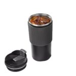 Double Wall Tumbler with Silicon Grip 500ml - Image 2