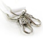 Lanyard 20mm Twin Hook Sublimation- White - Image 2