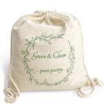 STRING BAG WITH ROPE BLACK - Image 3