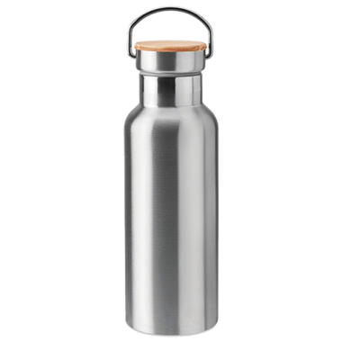 Stainess Steel Bamboo Flask