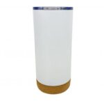 Steel Black mug with Cork Bottom - Image 6