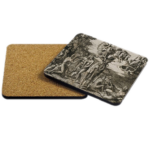 Tea Coaster Cork- Square - Image 2